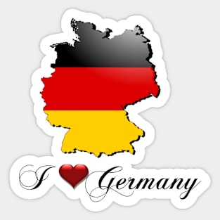 I love Germany Sticker